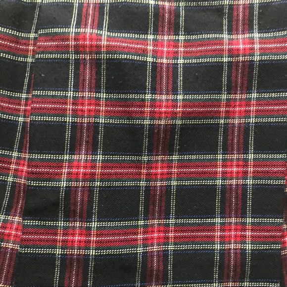 Perfect punk red plaid school kinderwhore skirt - Picture 9 of 14